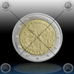 2 EVRO ŠPANIJA 2025 (Salamanca) UNC
